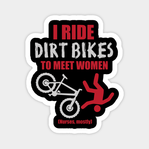 I ride bikes to meet women Magnet by nektarinchen