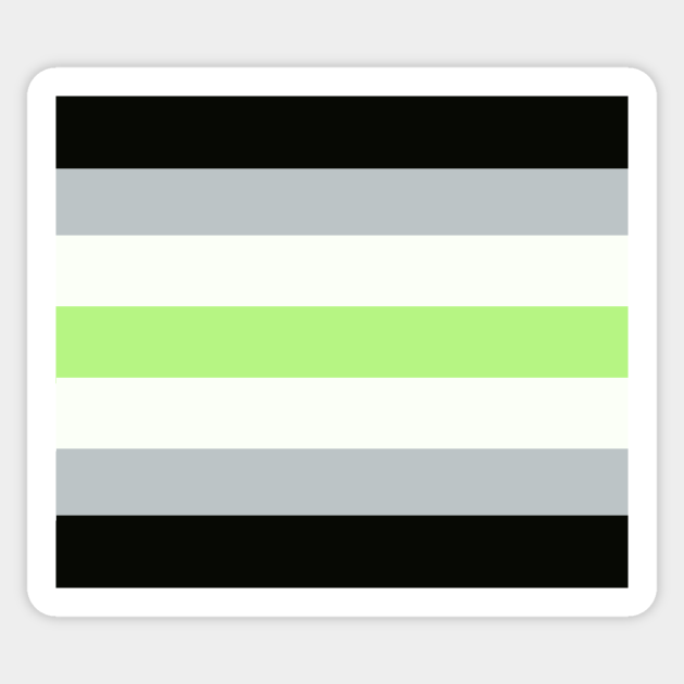 Agender Flag Agender Autocollant Teepublic Fr Agender Flag Agender Autocollant Teepublic Fr