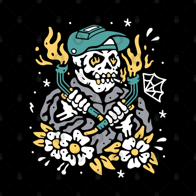 Welder Skeleton by CuteCoCustom