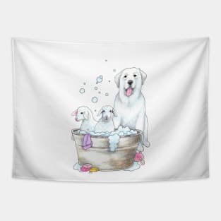 Wash Tub Kids Tapestry