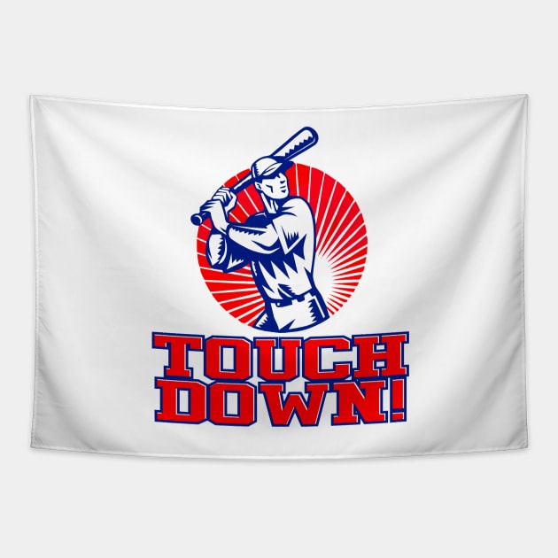 Touchdown! Tapestry by DavesTees