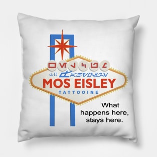 What Happens at Mos Eisley Pillow