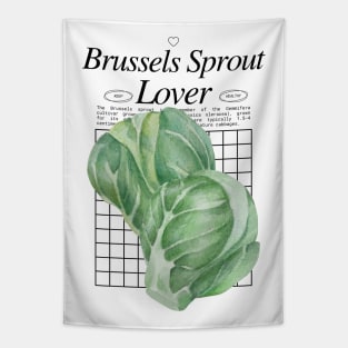 Brussel Sprouts - Veggies Lover Design Tapestry