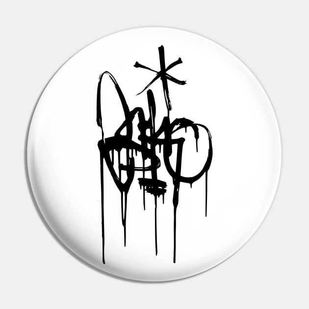 Graffiti tag Pin by DeeDeeCro