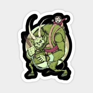 Krampus (Toxic Green) Magnet