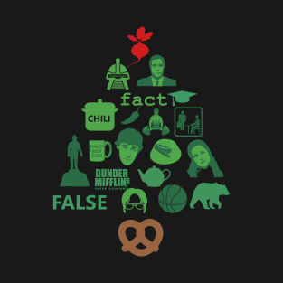 Dunder Mifflin The Office Christmas Tree T-Shirt