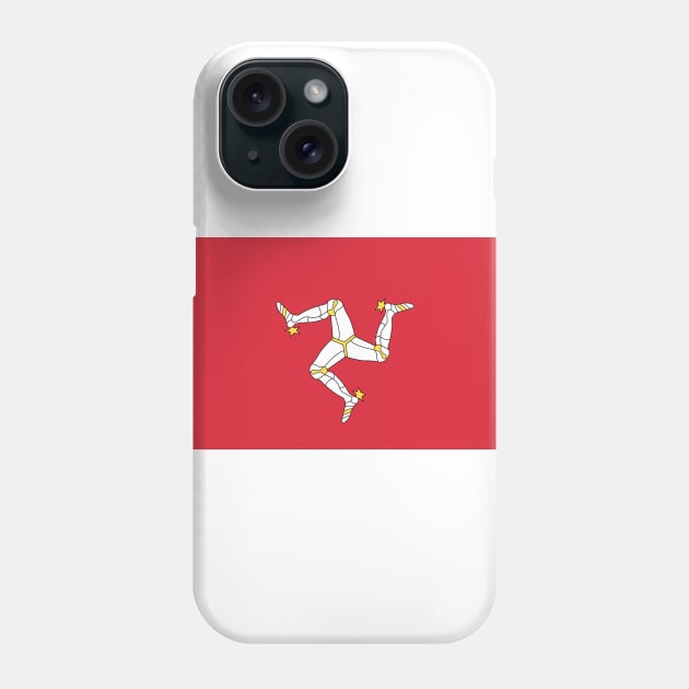 Isle of Man Phone Case by Wickedcartoons