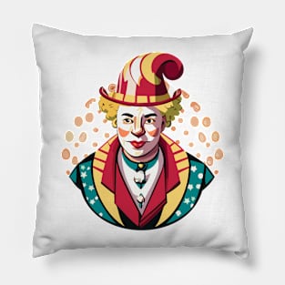 vintage circus poster Pillow