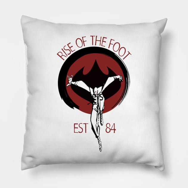 Rise Of The Foot Pillow by Vitalitee