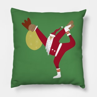 Sport Santa Arabesque Pillow