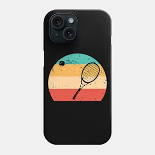 tennis vintage sunset , tennis lover Phone Case