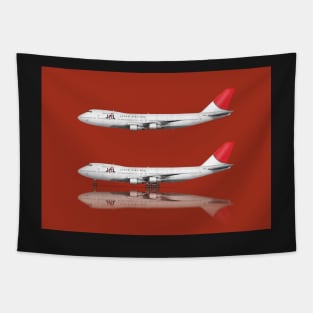 Japan Airlines 747-200 Tapestry