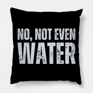 No Not Even Water Pillow