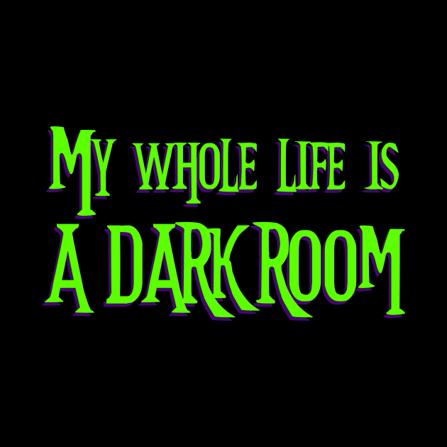 My Whole Life is a Dark Room by TheatreThoughts