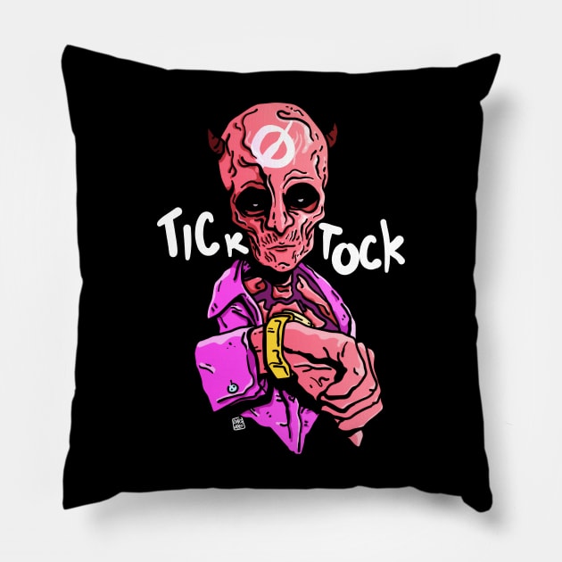 TIC TOC Pillow by Ohhmeed