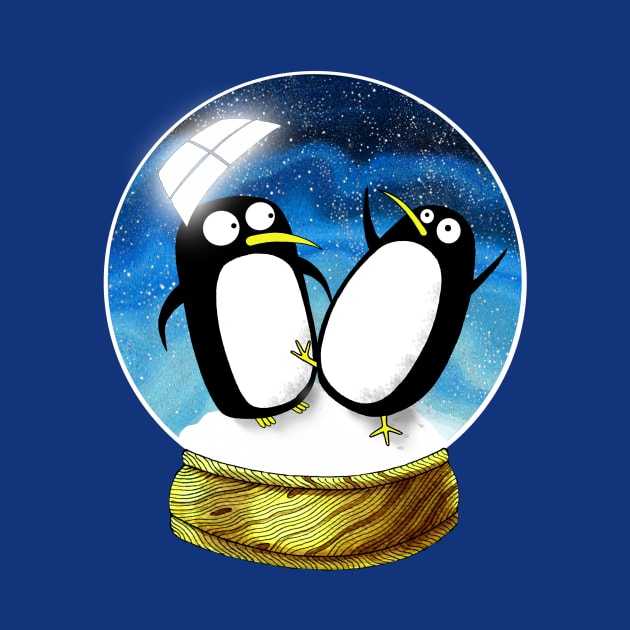 Christmas Snow Globe by Scratch