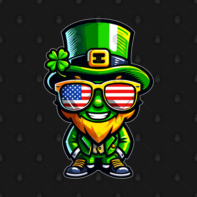 USA Funny St Patricks Day by eighttwentythreetees