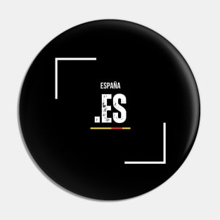 Minimalist Design for Travelers Spain Edition /// Gifts for Travel and Technology Lovers Pin