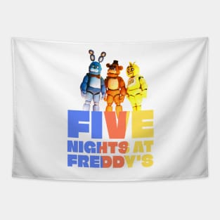 five nights at freddy's movie 2023 Josh Hutcherson graphic design Tapestry