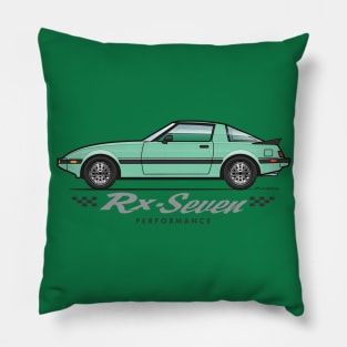RX7 Green Pillow
