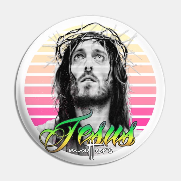 Jesus Matters Pin by Proxy Radio Merch