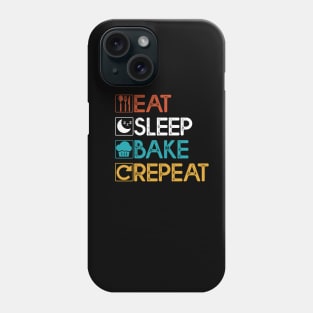 Eat Sleep Bake Repeat Gift Baking Lovers Gift Phone Case