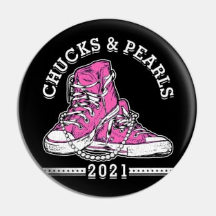 Chucks And Pearls 2021 gifts Pin