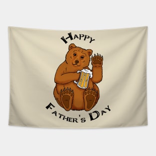 Father's Day Grizzly Tapestry