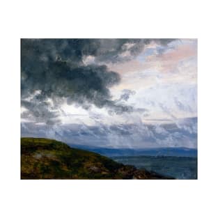 Johan Christian Dahl Study of Drifting Clouds T-Shirt