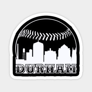 Durham, NC Baseball Town Magnet