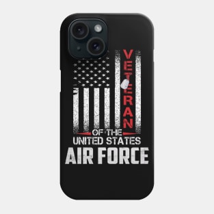 Veteran of the United States US Air Force USAF T-shirt Military Veteran Phone Case