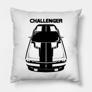 Dodge Challenger 2008-2014 - Black Stripes Pillow