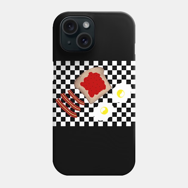 BACON And Eggs For Breakfast Phone Case by SartorisArt1