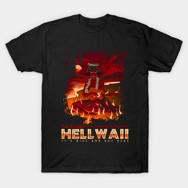 Visit Beautyful Hellwaii - Devil Girl - T-Shirt