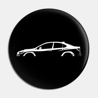 Subaru WRX (VB) Silhouette Pin