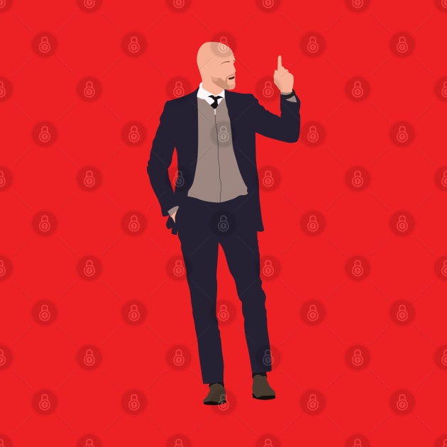 Erik Ten Hag Man Utd Manager by Jackshun