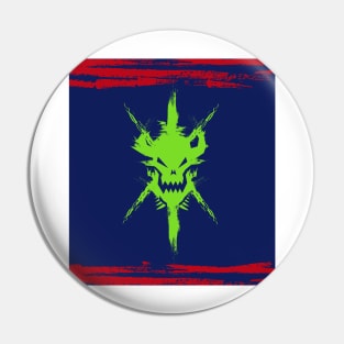 devil (blue) Pin