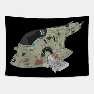 Vintage Collector Firespray Spaceship Tapestry