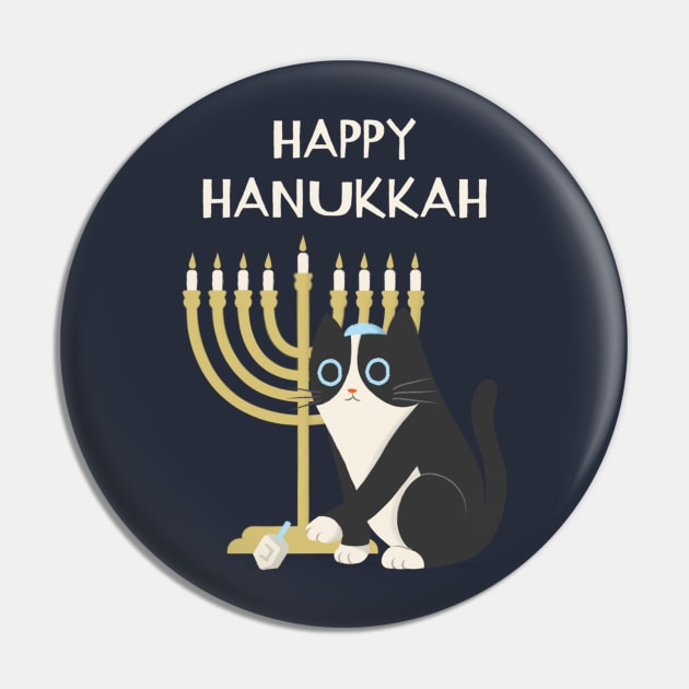 Happy Hanukkah Pin by Distefano