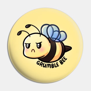 Grumble-Bee Pin