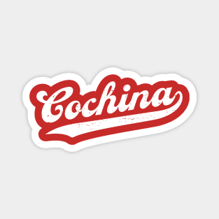 Cochina - Baseball design Magnet