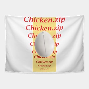 Chicken.zip Tapestry