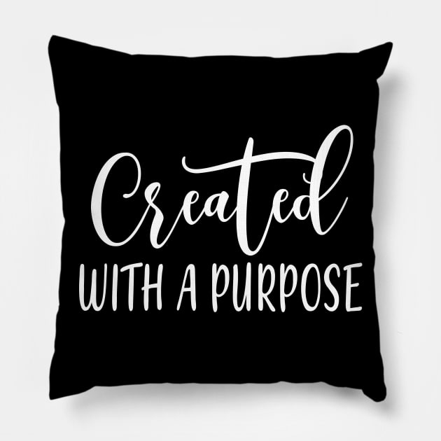 Created with a purpose Pillow by colorbyte