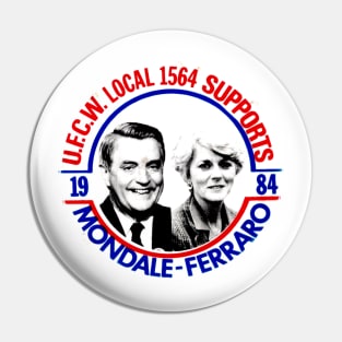 MONDALE-FERRARO 1984 Pin