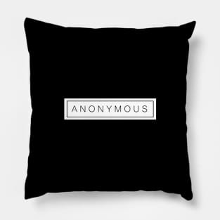 anonymous Pillow