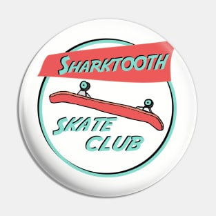 Skate Club Logo Pin