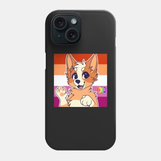 Heeler The Dog Bingo Lesbian + Autistic Pride Phone Case