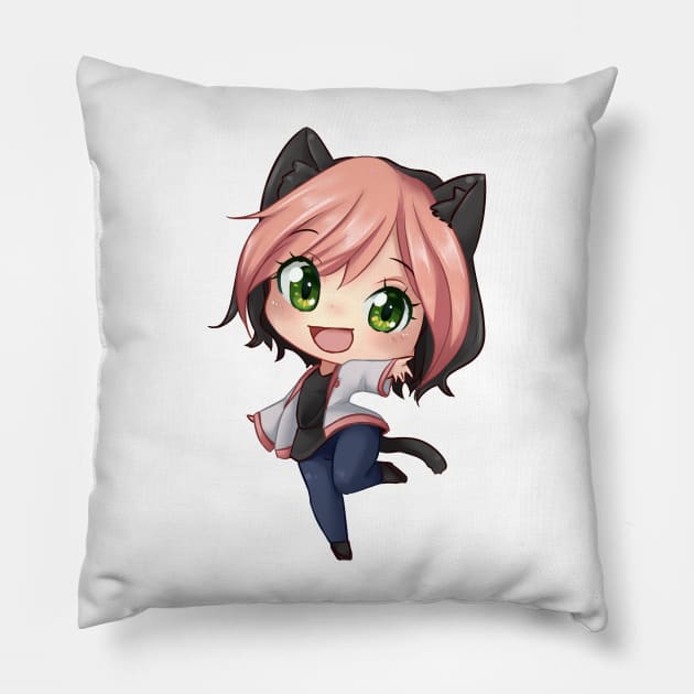 Osu! chibi Pillow by AmyMeou