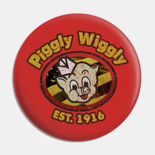 RETRO STYLE - piggly wiggly Pin