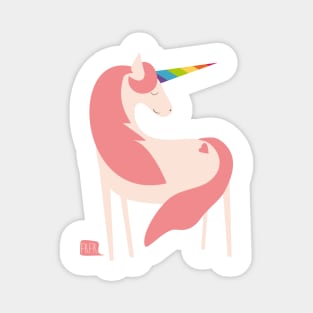 Rainbow Unicorn Magnet